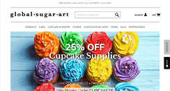 Desktop Screenshot of globalsugarart.com